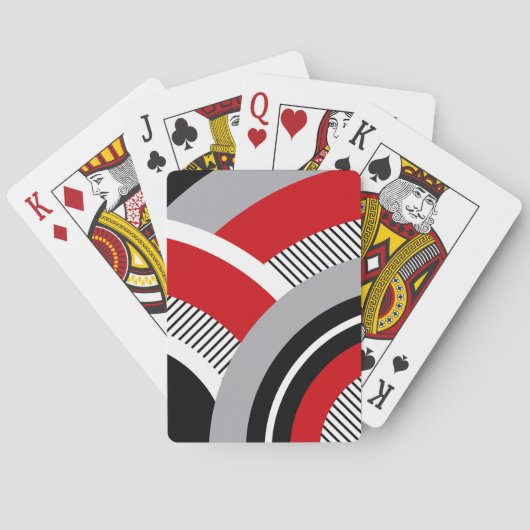 Farbgeometrie Spielkarten (Rückseite)