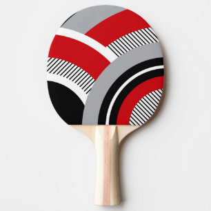 Farbgeometrie Tischtennis Schläger