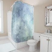 FARBGEOMETRISCHE FARBE ABSTRAKT DUSCHVORHANG (Beispiel)