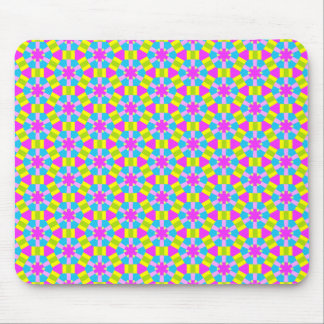 Farbgeometrisches Muster 02 Mousepad