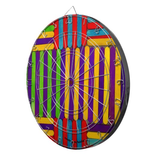 Farbgestaltung Dartscheibe (Vorderseite rechts)