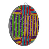 Farbgestaltung Dartscheibe (Vorderseite Links)