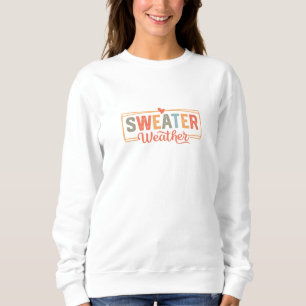 Farbgestaltung für Sweater Wether Fall Sweatshirt