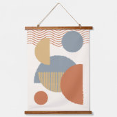 Farbgestaltung Moderne Abstrakte Kunst Wandteppich Mit Holzrahmen (Vorderseite 2)