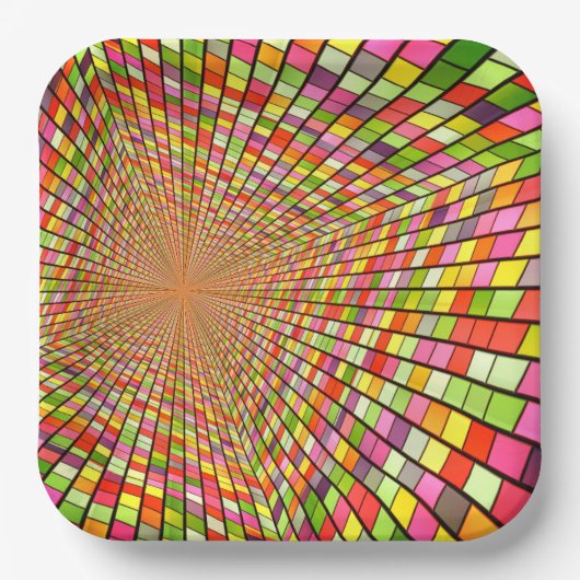 Farbgestaltung Pappteller (Vorderseite)