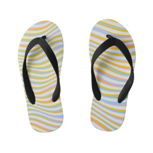 Farbgestrichene Flip Flops für Kinder Kinderbadesandalen
