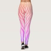 Farbgetönter Strand Sand Leggings (Rückseite)