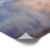 Farbgewitter Wachtel Poster (Ecke)