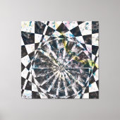 Farbgezierte Leinwand drucksvoll (Vorderseite)