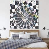 Farbgezierte Leinwand drucksvoll (Insitu (Schlafzimmer))