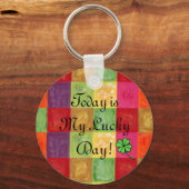 Farbgitter Schlüsselanhänger (Vorderseite)