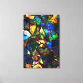 Farbglas Leinwanddruck (Vorderseite)