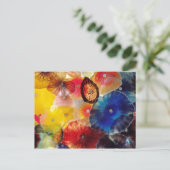 Farbglas Postkarte (Stehend Vorderseite)