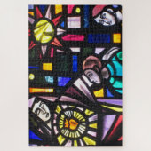 Farbglas Puzzle (Vertikal)