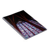 Farbglas Sainte-Chapelle im Pariser Foto Notizblock (Rechte Seite)