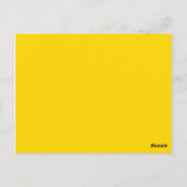 Farbgold Postkarte (Rückseite)
