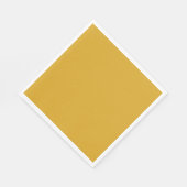 Farbgoldene Serviette (Ecke)