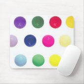 FarbGolfbälle Mousepad (Mit Mouse)
