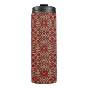 Farbgravieren Vintage Illustration Thermosbecher