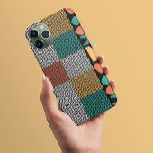 Farbgriechischer Schlüssel Moderne abstrakte Kunst Case-Mate iPhone Hülle