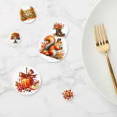 FARBHAFTE FALL-AUTUMN-THEMED-SZENEN KONFETTI (Gruppe)