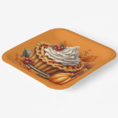 FARBHAFTE FALL-AUTUMN-THEMED-SZENEN PAPPTELLER (Gewinkelt)