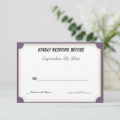 FARBHAFTE HOCHFLYING KITES UAWG RSVP KARTE (Stehend Vorderseite)