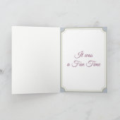 FARBHAFTE KLIMBING SWEET PEA BLUME DANKEN DANKESKARTE (Innenseite)