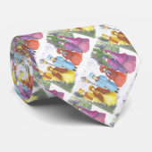 FARBHAFTE KRISTMAS CAROLS KRAWATTE (Gerollt)