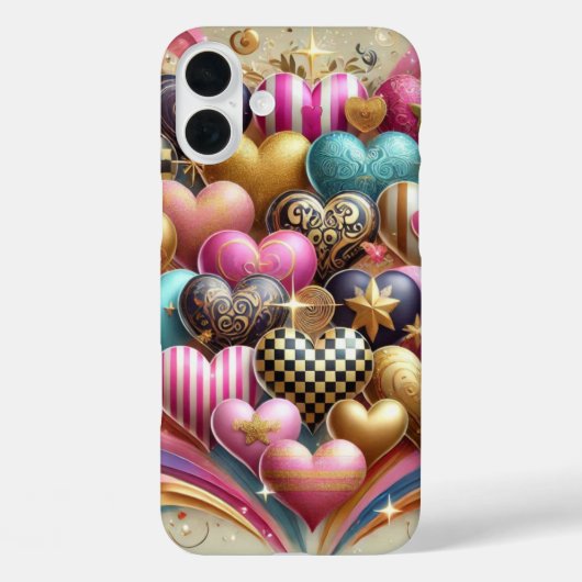 FARBHAFTE LIEBE Case-Mate iPhone HÜLLE (Rückseite)