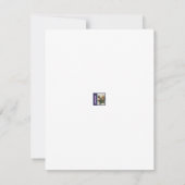 FARBHAFTE LIEBE, NIEDLICHE LIEBE MITTEILUNGSKARTE (Rückseite)