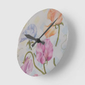 FARBHAFTE PLATTERBSEN RUNDE WANDUHR (Winkel)