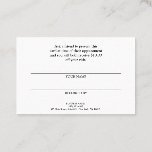 FARBHAFTE RETRO-BLÄTTER GRUPPEN BOTANISCHE REFEREN VISITENKARTE (Rückseite)