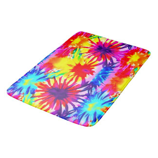 FARBHAFTE SPLASH-DESIGN MODERNE KRAWATTE DYE BADEMATTE