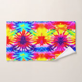 FARBHAFTE SPLASH-DESIGN MODERNE KRAWATTE DYE BADHANDTUCH SET (Handtuch)