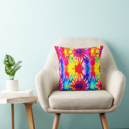 FARBHAFTE SPLASH-DESIGN MODERNE KRAWATTE DYE KISSEN