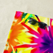 FARBHAFTE SPLASH-DESIGN MODERNE KRAWATTE DYE STRANDTUCH (Beispiel)
