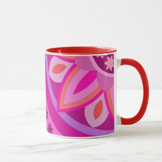 FARBHAFTE TASSE FÜR DIE GEGENWART (Rechts)
