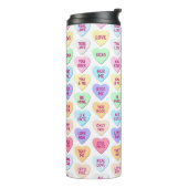 FARBHAFTE VALENTINE CANDY MESSAGE HEARS THERMOSBECHER (Nach links gedreht)