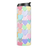 FARBHAFTE VALENTINE CANDY MESSAGE HEARS THERMOSBECHER (Nach links gedreht)