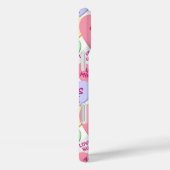 FARBHAFTE VALENTINE MESSAGE HEARDS CANDY Case-Mate iPhone HÜLLE (Rückseite / Rechts)