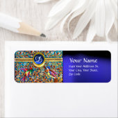 FARBHAFTE VÖGEL UND BLUE GEM MONOGRAM WIRBEL (Insitu)