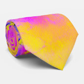 FARBHAFTE WEISSISCHE BLUME KRAWATTE (Gerollt)