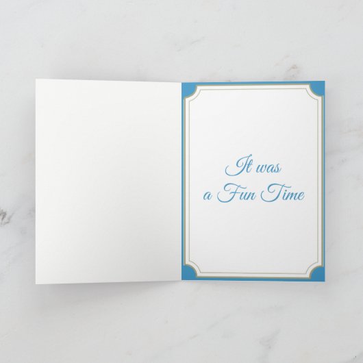 FARBHAFTER CAROUSEL HORSE DANKE (Innenseite)