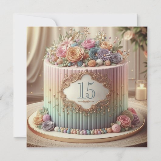 FARBHAFTER, EDITABLE WEDING JAHRESKUCH EINLADUNG (Vorderseite)