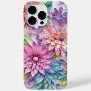 FARBHAFTES 3-D-QUILPAPIER BILDET EINEN BLICK AUF D Case-Mate iPhone 14 PRO MAX HÜLLE
