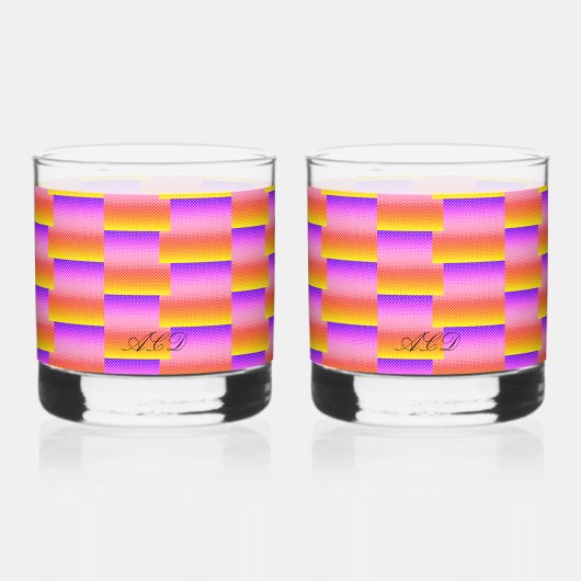 FARBHAFTES DESIGN WHISKYGLAS (Vorderseite)