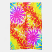 FARBHAFTES, FLAMMABLE KRAWATTE DYE DESIGN GESCHIRRTUCH (Vertikal)