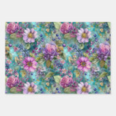 FARBHAFTES FRÜHSTÜCK DEKORATIVES PAPIER SET (Vorderseite)