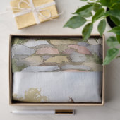 FARBHAFTES LAND HÜTTE DECOUPAGE TISSUE PAPIER (Geschenk)